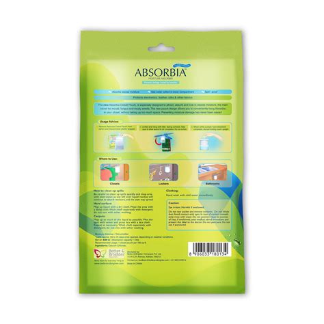 Absorbia Moisture Absorber| Absorbia Hanging Pouch - Season Pack of 12 ...
