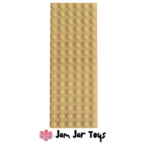 LEGO Base Plate - Dark Tan 6 x 16 Stud