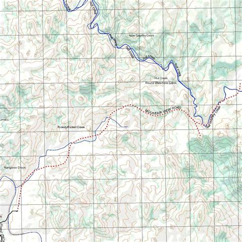 Getlost Map 8753 CONNORS RANGE Qld Topographic Map V15 1:75,000 by ...