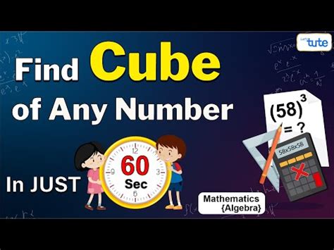 Cube Tricks - Find Cube of Any Number Video Lecture - Mathematics ...