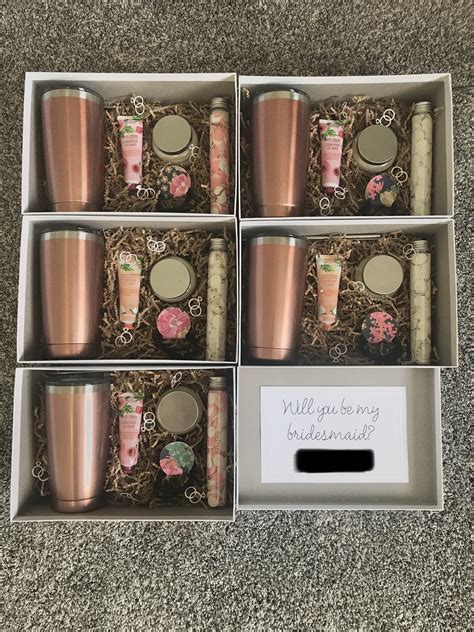 Bridesmaid Proposal Boxes Finished! : r/Weddingsunder10k