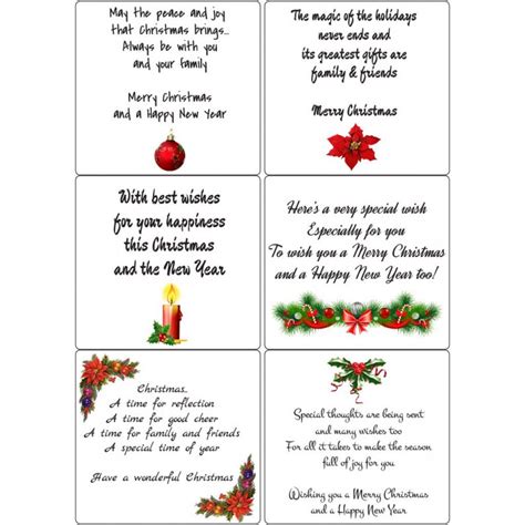 Christmas Card Verses for Festive Greetings