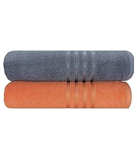 Comfort homes 100% Cotton Large Bath Towel for Men and Women | 525 GSM ...
