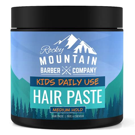 Amazon.com : Rocky Mountain Barber Company Kids Hair Styling Paste for ...