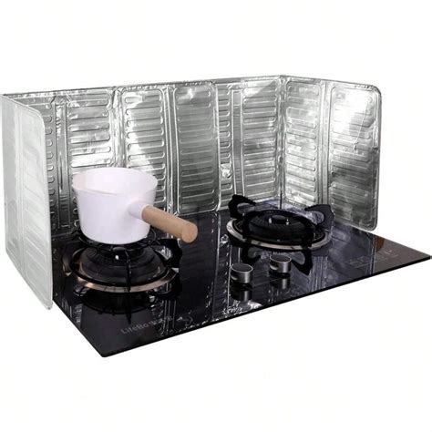 Image result for Splash Guard Kitchen Stove