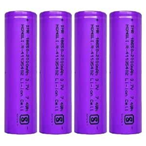 KP High Capacity Hongli Lithium Ion 2000mAH Rechargeable Original Power ...
