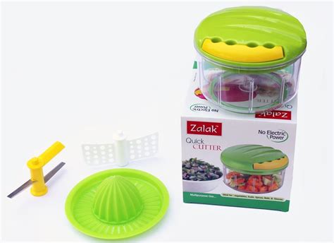 Buy HealthIQ Zalak Multipurpose Quick Cutter/Chopper- for Fruits ...