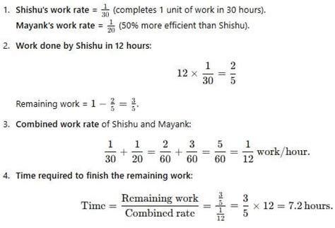 Time and Work- 2 - UPSC Free MCQ Practice Test with solutions