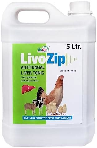 REFIT ANIMAL CARE Liver Tonic for Cow, Cattle, Goat, Sheep, Poultry ...
