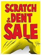 Image result for Scratch and Dent Sale