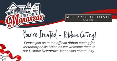 Metamorphosis Salon Ribbon Cutting, 8953 Center St, Manassas, VA 20110 ...