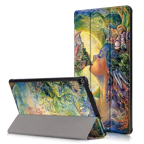 Fire HD10 Case,Kindle HD10,Kindle Fire HD10 Case,Tri-Fold PU Leather ...