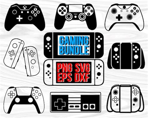 Gaming SVG Bundle Gamer SVG Playstation Svg Switch Svg SVG - Etsy India