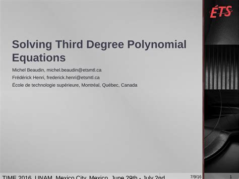 Solving Third Power Polynomial Equations 的图像结果