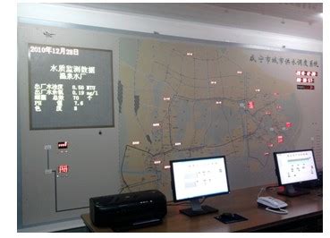 咸宁联合水务管网生产调度系统 - 海得智能系统