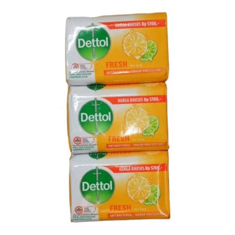 Dettol Fresh Antibacterial Bar Soap (100g) - Pack of India | Ubuy