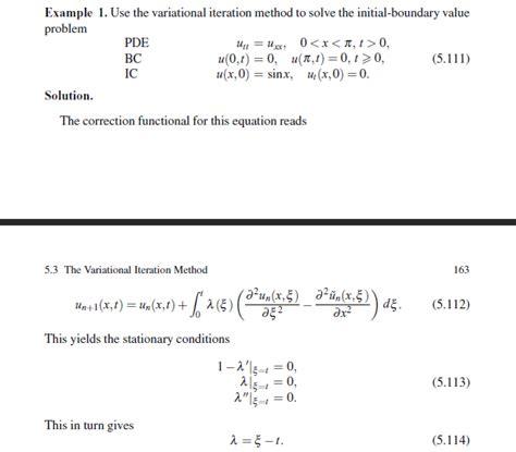 Variational Iteration Method Maths Code 的图像结果