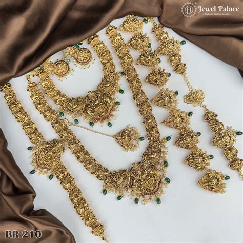 Beautiful Gold Plated Antique Bridal Jewellery Set JH5007 – Jewel Palace