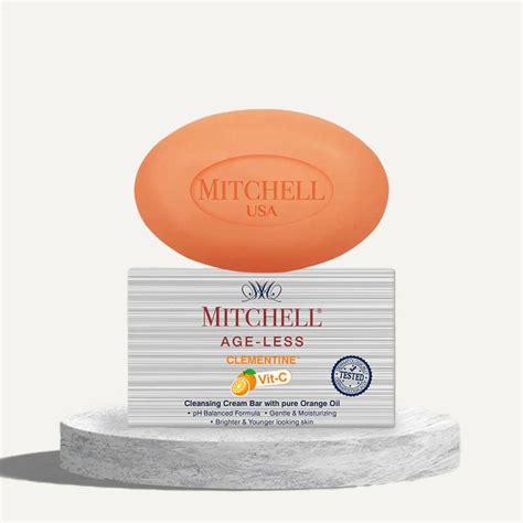 Buy Mitchell Age-Less Clementine Cleansing Cream Bar - Pure Orange Oil ...