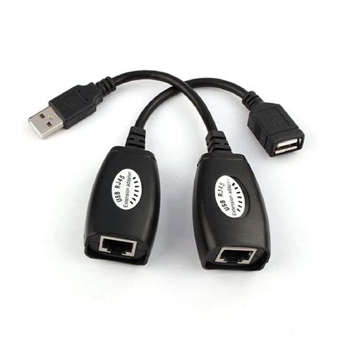 1Goal USB (Male) (Female) to RJ45 Adapter Set-USB to RJ45 LAN Extension ...