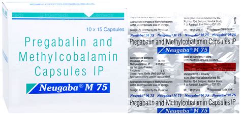 Neugaba M 75 Capsule: Uses, Side Effects, Price & Substitutes