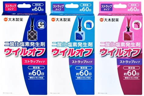 大木製薬 【ウイルオフ】ストラップタイプ 除菌 首掛け 吊下げ ウイルス バリア 除去 60日 室内 空間除菌 生活雑貨の湊屋 | ウイルオフ ...