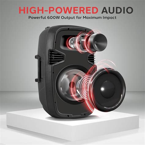Pyle Portable PA System with Bluetooth, Microphone, and India | Ubuy