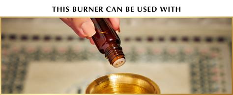 Dukhni Classic Oil Burner | Brass Burner with Candle | Use for ...