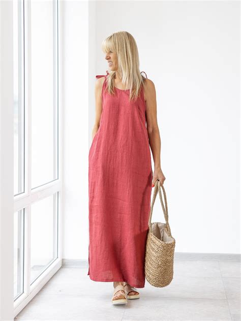 Luxury Quality Linen Slip Dress For Women | MinimalisticLinen