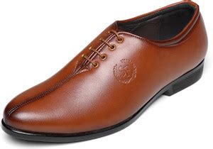 SHUNOX SHUNOX Formal Derby Shoes For Men (Tan) Oxford For Men - Buy ...