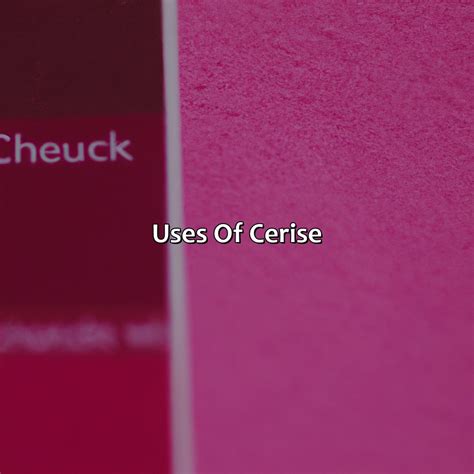 What Color Is Cerise - colorscombo.com