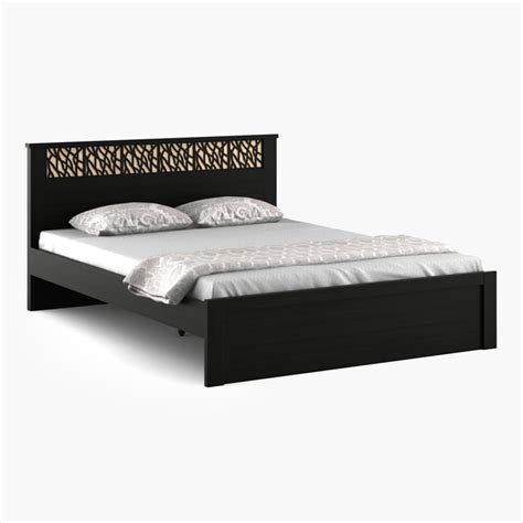 Buy Helios Rhine Ivry King Bed - Brown from Helios by Home Centre at ...