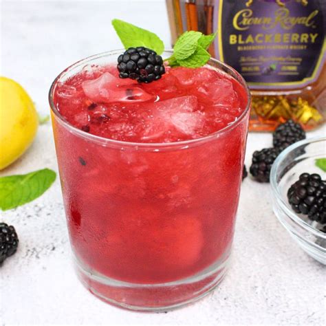 Blackberry Whiskey Sour (With Crown Royal Blackberry) - Dinners Done Quick