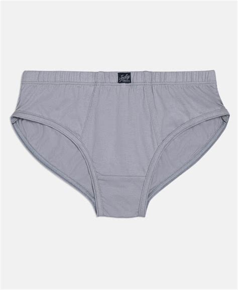 Buy Super Combed Cotton Solid Brief with Ultrasoft Waistband - Cornsilk ...
