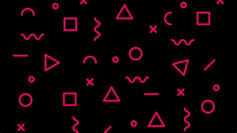 Download wallpaper 1366x768 symbols, abstraction, pink tablet, laptop ...