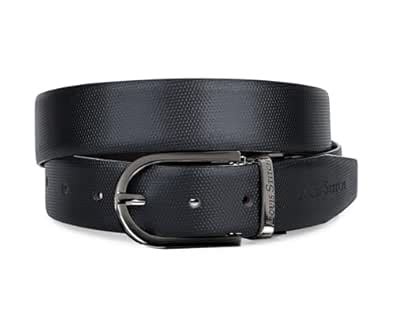 Buy LOUIS STITCH Men's Reversible Leather Belt Formal Belts for Men ...