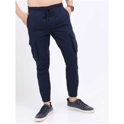 Buy HIGHLANDER Men Blue Regular Fit Jogger Online