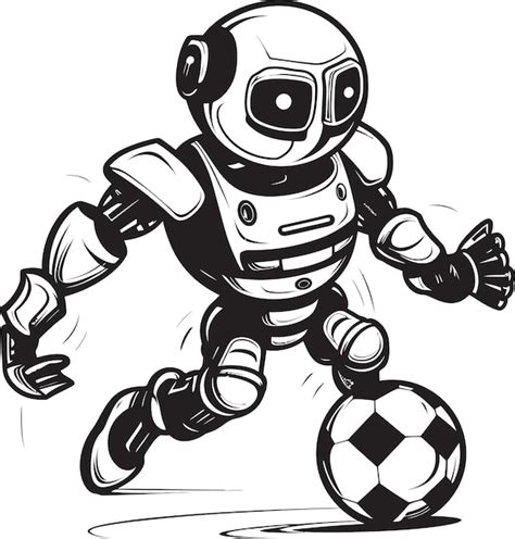 Robot Football Vectors & Illustrations for Free Download
