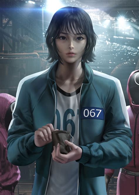 Kang Sae-byeok - Squid Game - Image by ARTSBYCARLOS #3486202 - Zerochan Anime Image Board