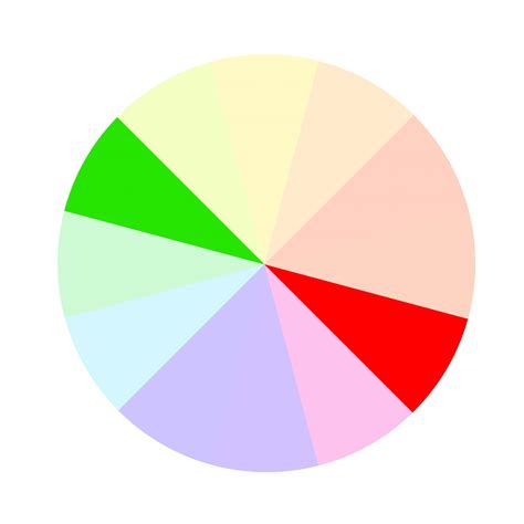 Color Wheel Pattern 的图像结果