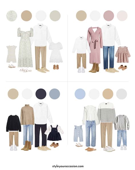 15+ Family Photo Outfit Ideas For Every Season - Simple & Classy!