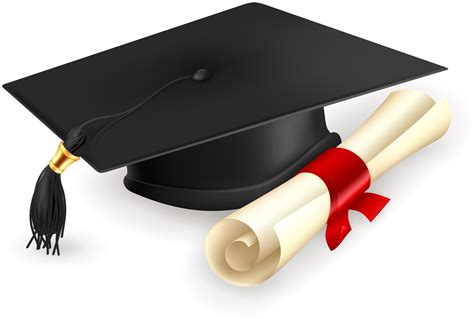 Graduation Cap And Scroll – Free Clipart #1244042 | Clipart Library