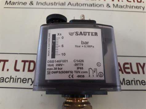 Sauter Dsb146F001 Pressure Switch – Aeliya Marine Tech