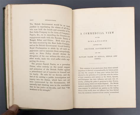 Indian Records: British Relations with Nawabs of Bengal, Behar, Orissa ...
