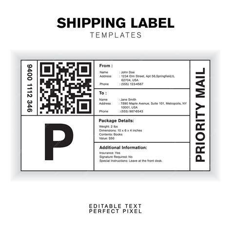 Shipping Label Design 的图像结果