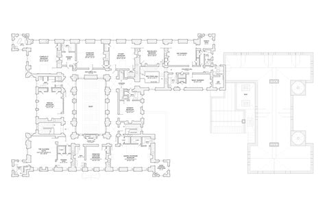 Highclere Castle Ground Floor Plan