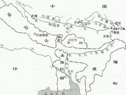 雅鲁藏布江水系示意图-中国水网