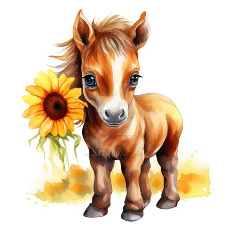 Clipart Cute Horse