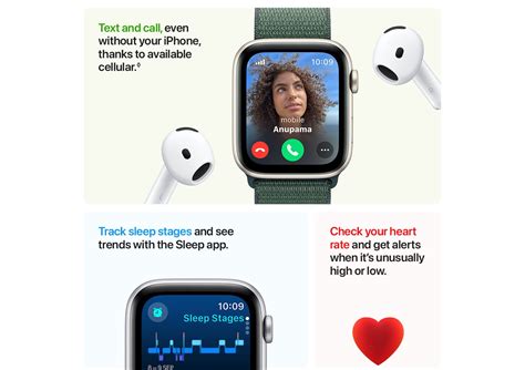 Apple Watch SE (2nd Gen, 2023) [GPS 40mm] Smartwatch with Midnight ...