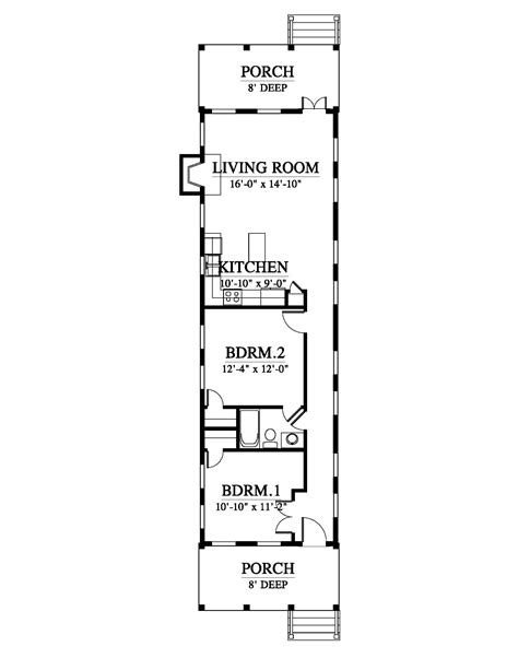 Floor Plans For Shotgun Houses